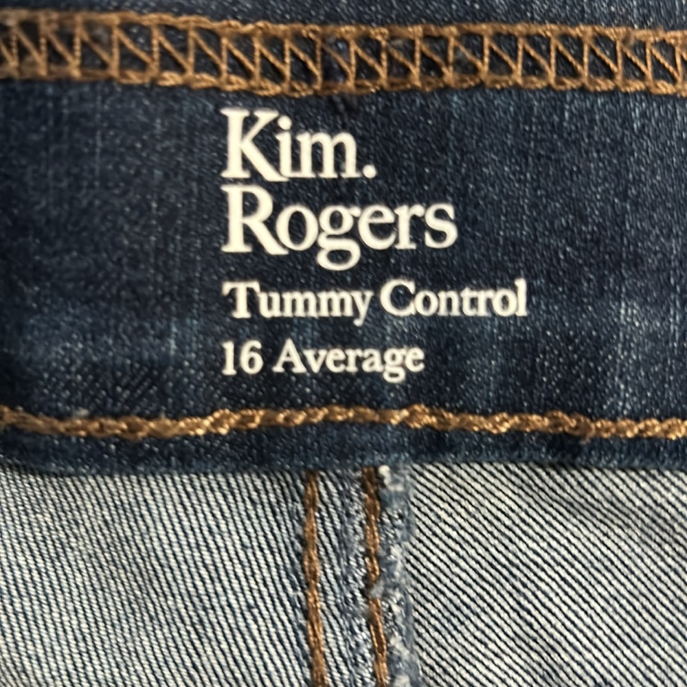 Kim Rogers Women's Blue Jeans size 16 - Picture 2 of 6